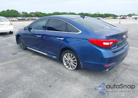 2015 Hyundai Sonata Limited from USA, damaged, VIN 5NPE34AF3FH096564